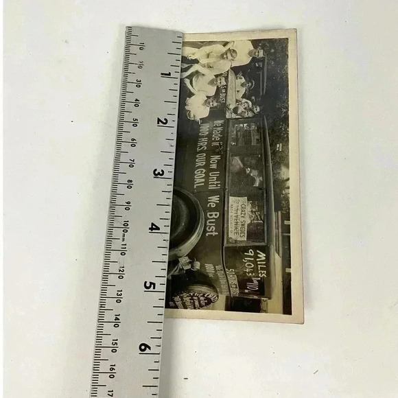 Antique 1930's The Crazy Swedes Vehicle Chicago Illinois Postcard Unique Rare - Picture 6 of 6